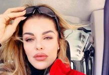 lutto di Alba Parietti