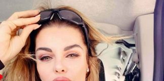 lutto di Alba Parietti
