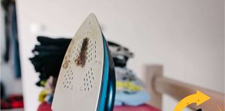 pulire piastra ferro da stiro